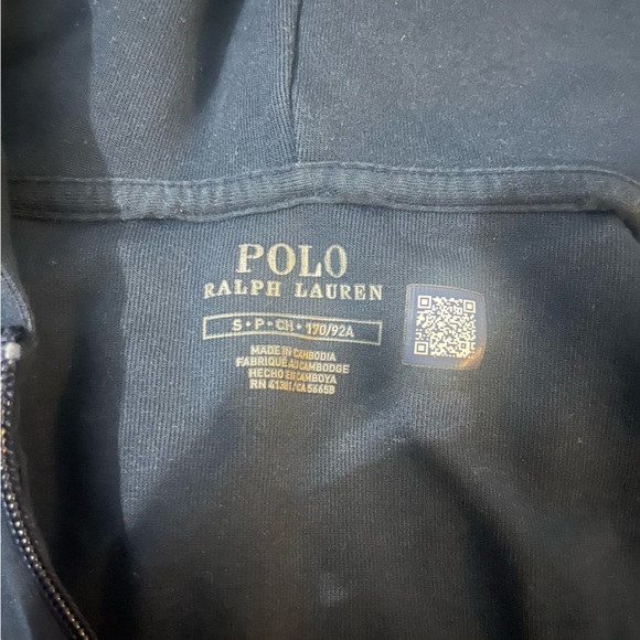 Navy Polo Jacket - Picture 2 of 3